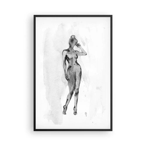 Póster en marco negro - Un estudio sobre el ideal de feminidad - 61x91 cm