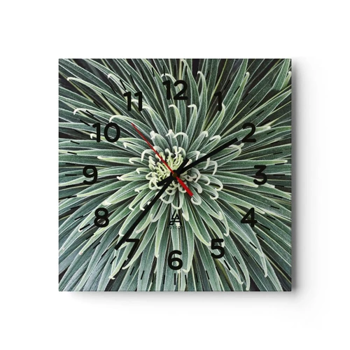 Reloj de pared - Reloj de vidrio - El nacimiento de una estrella - 40x40 cm