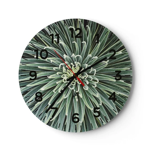 Reloj de pared - Reloj de vidrio - El nacimiento de una estrella - 40x40 cm