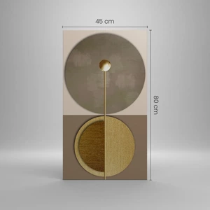 Cuadro sobre lienzo - Impresión de Imagen - Equilibrio perfecto - 45x80 cm