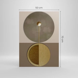 Cuadro sobre lienzo - Impresión de Imagen - Equilibrio perfecto - 50x70 cm