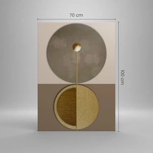 Cuadro sobre lienzo - Impresión de Imagen - Equilibrio perfecto - 70x100 cm