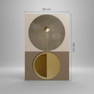 Cuadro sobre lienzo - Impresión de Imagen - Equilibrio perfecto - 80x120 cm