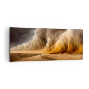 Cuadro sobre lienzo - Impresión de Imagen - Ira del desierto - 100x40 cm