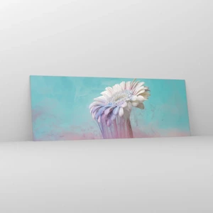 Cuadro sobre vidrio - Impresiones sobre Vidrio - El inframundo de las flores - 140x50 cm