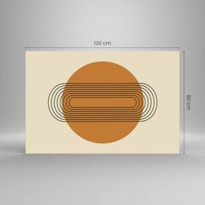 Cuadro sobre vidrio - Impresiones sobre Vidrio - El plan perfecto - 120x80 cm