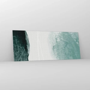 Cuadro sobre vidrio - Impresiones sobre Vidrio - Un encuentro con la niebla - 100x40 cm