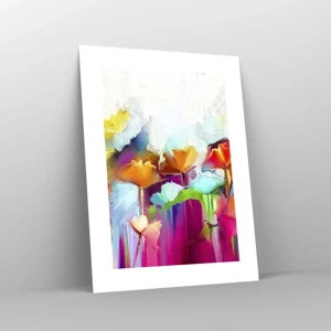 Póster - Un arco iris ha florecido - 30x40 cm