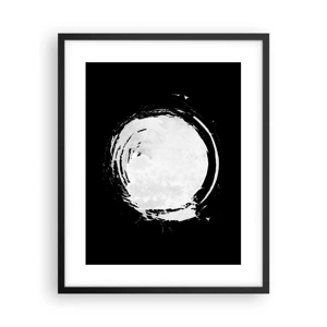 Póster en marco negro - La buena salida - 40x50 cm